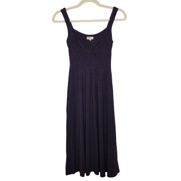 Vintage y2k Midi Dress Papaya Small Peplum Babydoll 00s Bella Hollister Style - Picture 1 of 5